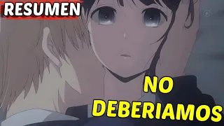 😋SE 4COST0 CON SU MEJOR AMIGA PARA OLVIDAR AL CHICA QUE AMABA | Kuzu no Honkai Resumen
