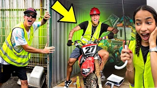 PULAMOS NO LIXÃO E ACHAMOS UMA MOTO DE TRILHA !