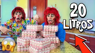 LLENAMOS UN BOTE DE YAKULT Lapizito y Lapizin