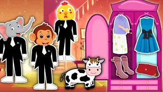 الدولاب السحري والاسد سيمبا والملابس السحرية/حدوتة قبل النوم/katakito tv