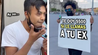 TE DOY DINERO SI LE MARCAS A TU EX