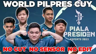 PERDANA WORLD TOURNAMENT LAGI! MATCH 1 KUALIFIKASI PIALA PRESIDEN| LUMINAIRE
