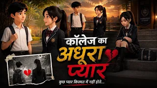 College Ka Adhura Pyar | Emotional Love Story | दिल छू लेने वाली कॉलेज लव स्टोरी | Hindi Story