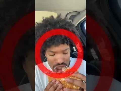 Ele queria comer uma fast food... Mas acabou encontrando algo bizarro