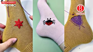 Repair and Rejoice: Knitting Hole Rescue Tutorial" Sewing Stitch Mending knitting Repair Episode 66