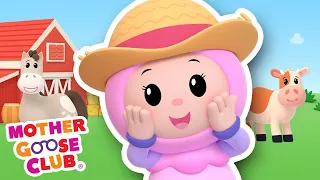 Old MacDonald Had a Farm | Mother Goose Club Cartoons #NurseryRhymes