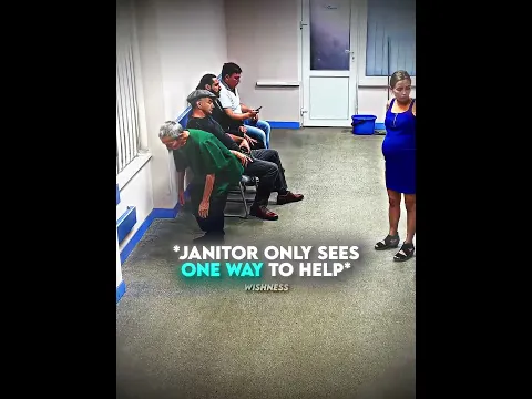 This Janitor Helps A Pregnant Woman!❤️