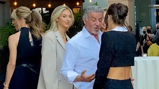 Sylvester Stallone Celebrates His 75th Birthday With His Wife And Daughters