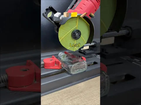 Which one can cut glass bottle?