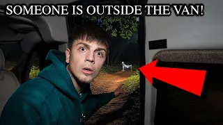 The Night We ALMOST DIED Van CAMPING In Haunted DEVILS FOREST - ARMED MEN SHOWED UP