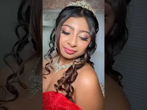 QUINCEAÑERA MAKEUP & HAIRSTYLE | #beauty #makeup #quinceañera