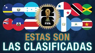 EL SALVADOR SE METIÓ | ESTAS SON LAS 12 QUE VAN POR EL MUNDIAL