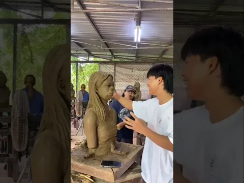 Why are clay statues punched? #shorts #ytshorts