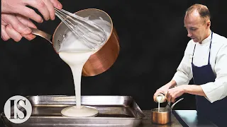La besciamella in un ristorante 2 stelle Michelin francese con Giuliano Sperandio -  Le Taillevent**