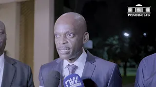 Les 46 militaires ivoiriens libérés, reçus par le chef de l'Etat  Faure Essozimna Gnassingbé à Lomé