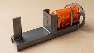 A Welder’s Million-Dollar invention! Transform the hydraulic jack into a Wood Cutter 