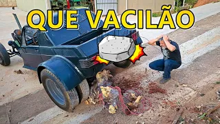 CASSETADA EU FUI MUITO BURRO DESSA VEZ - TERMINAMOS DE SOLDAR A BELINONA GT