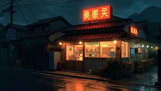 Mount Fuji Autumn Night Lofi Beats | Peaceful Japanese Ambience