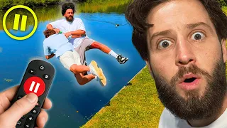 THE MOST SAVAGE PAUSE CHALLENGE EVER! (gone too far)