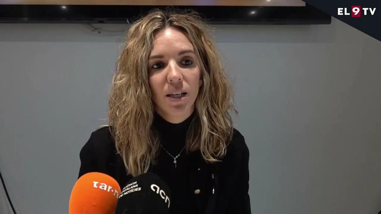 La delegada del govern a la Catalunya Central, Èlia Tortolero, fa balanç dels 100 primers dies