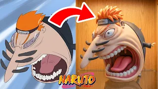 Pain: "My Pain is Greater Than Yours!" AI Turns Naruto Meme Frames into Premium Figures...