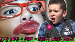 COP SKITS?! JAKE + RYAN'S BIRTHDAYS 2022