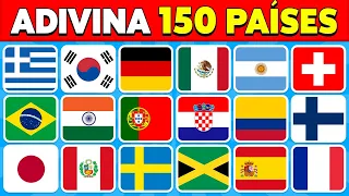 Adivina 150 Banderas en 3 Segundos 🌎🤔⏰ Quiz de Países | Cultura General Geografía