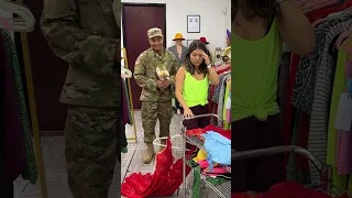 Clever military reunion brings wife to tears!