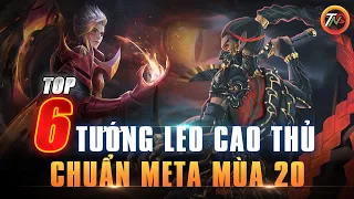Liên quân Top 6 Tướng Leo Cao Thủ mạnh Mùa 20 bị Cấm nhiều bên TW TNG