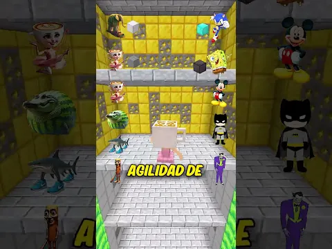 ¡TRALALERITOS BABY! VS PERSONAJES SIGMA, ¿QUIÉN SALTA MÁS ALTO? ⛏️  #shorts