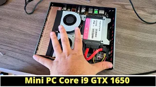 O melhor Mini PC pra jogos do Aliexpress CORE i9 COM GTX 1650