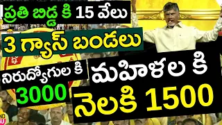 మేనిఫెస్టో ప్రకటించిన చంద్రబాబు | Chandrababu Announce 2024 Election Manifesto | YS Jagan | Mahanadu
