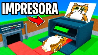 Hice una IMPRESORA ILEGAL de BRAINROTS 🖨️🦉