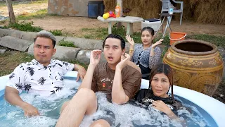 พาเสี่ยตี๋ลงอ่างหน้าบ้าน!!!