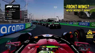 F1 2024: No Front Wing, No Problem! 💀 Full Send Into Insanity