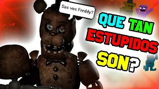 ¿Qué Tan ESTUPIDOS Son los Personajes de FNAF?