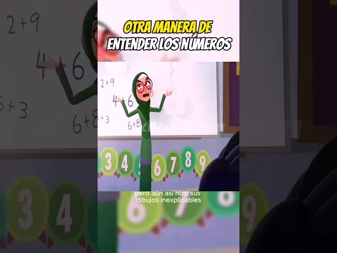 🤔 Maestra sorprendida por  el secreto detrás de los dibujos | Animados #short #animacion #viral