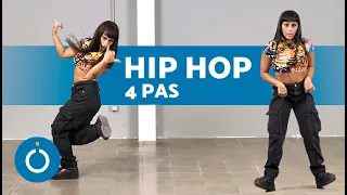 APPRENDRE à danser le HIP-HOP chez SOI (4 PAS de BASE) 🎼 Hip-Hop pour débutants