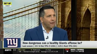 GET UP | Giants are more DANGEROUS than ever - Schefter reveals John Harbaugh's Super Bowl Ambitions