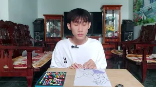 Hướng dẫn tô màu bức tranh vua các loài động vật 1.