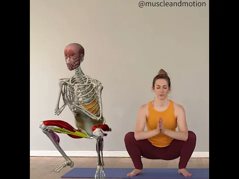 THE GARLAND POSE (Malasana) 📣