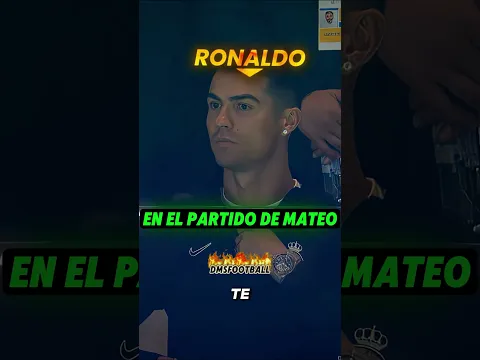 Mateo vio el gol de Cristiano… y lo que hizo después fue increíble 😂🤯