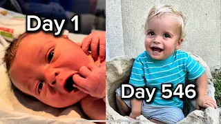 I Filmed My Baby Everyday For 1.5 Years - FULL Backflip Compilation