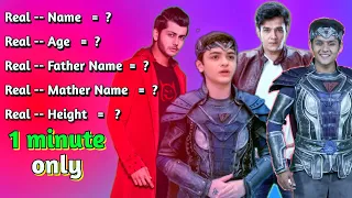 baalveer ka real name kiya hai | super heroes real life style