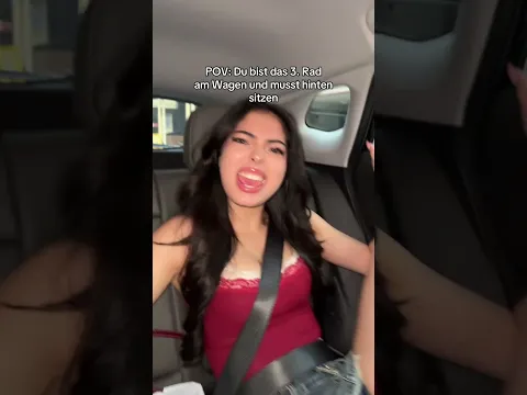 POV: Du bist das 3. Rad am Wagen...