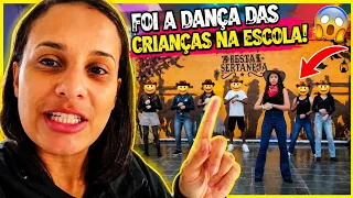 Dança das Crianças na Escola Foi muito Divertido 