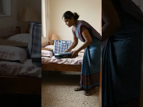 Modern Kaam Wali - घर की सफाई का नया तरीका #modernliving #gadgets #shorts