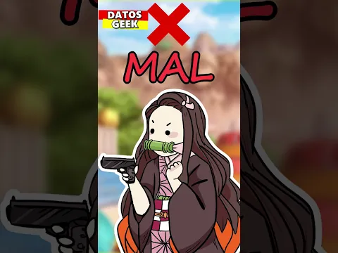 Lo BUENO ✅ Y lo MALO ❌ de Nezuko Kamado Kimetsu no Yaiba | Demon Slayer #short #anime