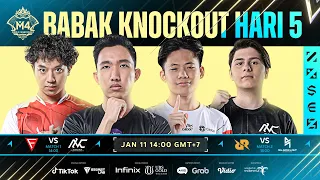 Bahasa Indonesia | Babak Eliminasi M4 Hari Ke-5 | Kejuaraan Dunia M4