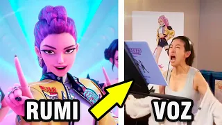 Así Lucen las Voces Detrás De Las Guerreras K-Pop | KPop Demon Hunters